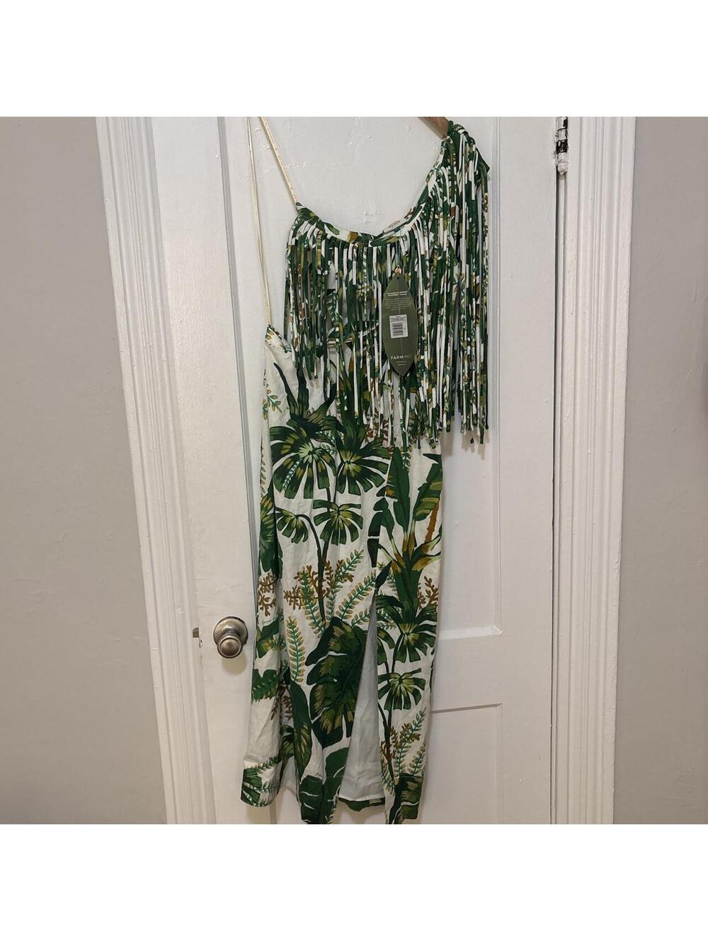 Farm Rio Women's Green and Multi Dress